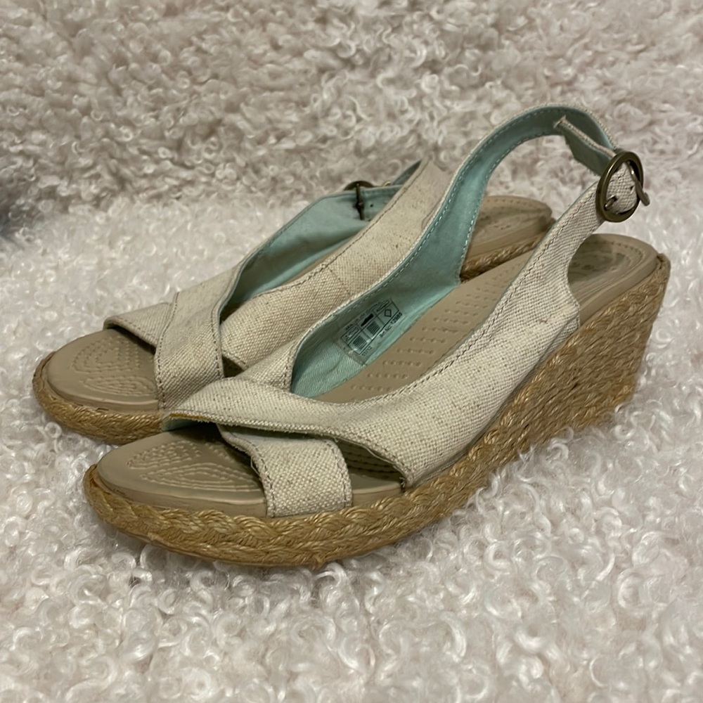 Crocs Wedge Heel Sandals